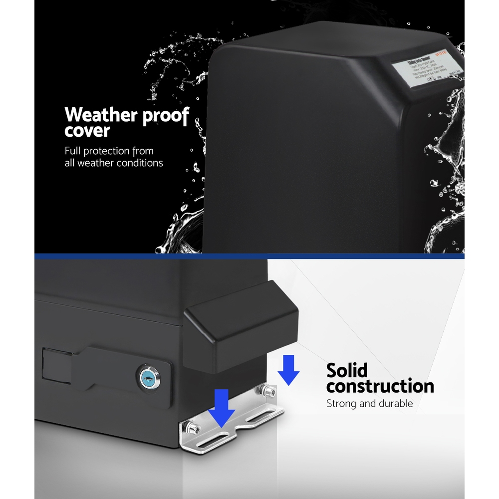 LockMaster Automatic Sliding Gate Opener Kit Keypad 4M 1000KG - Image 5