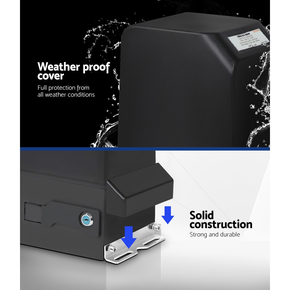 LockMaster Automatic Sliding Gate Opener Kit Keypad 6M 1000KG - Image 5