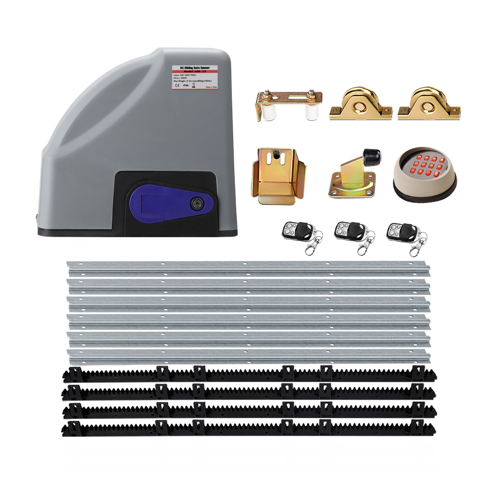 LockMaster Electric Sliding Gate Opener 800KG Keypad 4M - Image 3