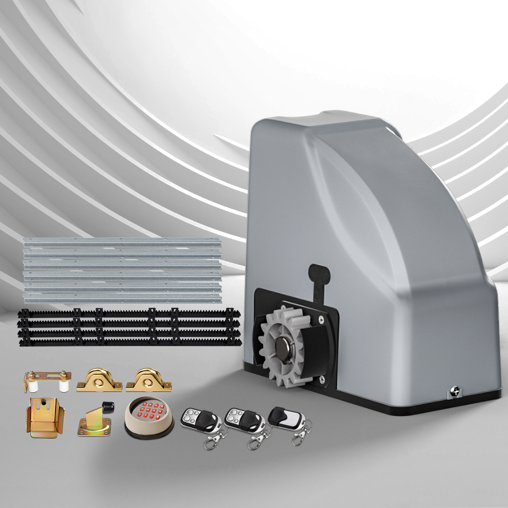 LockMaster Electric Sliding Gate Opener 800KG Keypad 4M - Image 8