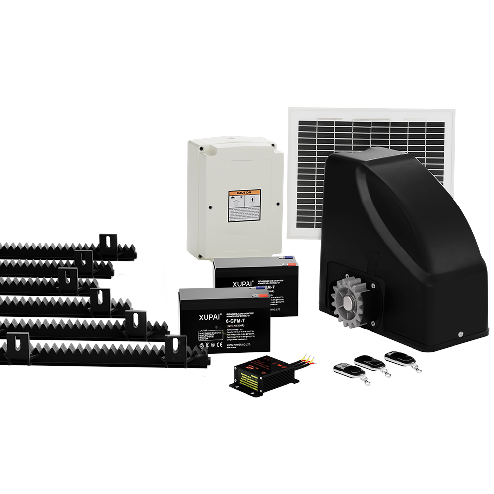 LockMaster Automatic Sliding Gate Opener Kit 10W Solar 6M 600KG - Image 7