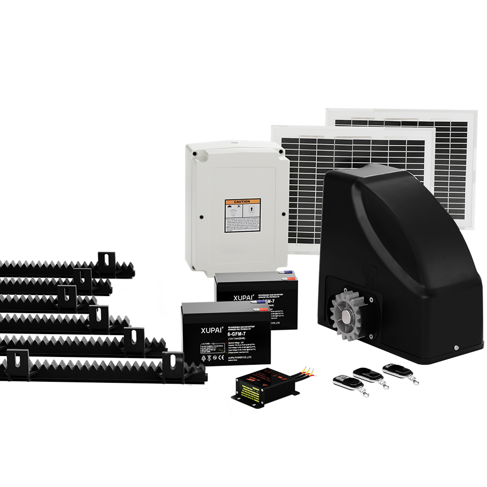 LockMaster Automatic Sliding Gate Opener Kit 20W Solar 6M 600KG - Image 2