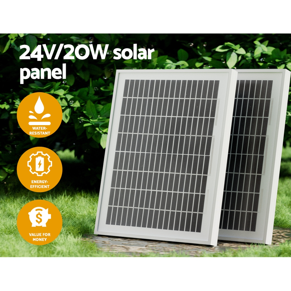 LockMaster Automatic Sliding Gate Opener Kit 20W Solar 6M 600KG - Image 4