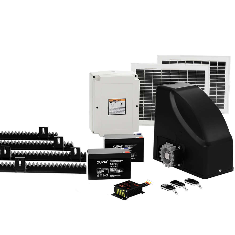 LockMaster Automatic Sliding Gate Opener Kit 20W Solar 4M 600KG - Image 2