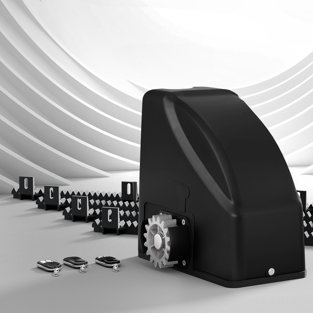 LockMaster Automatic Sliding Gate Opener Kit 4M 600KG - Image 1