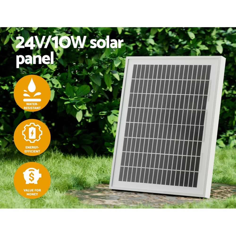 LockMaster Automatic Sliding Gate Opener Kit 10W Solar 4M 600KG - Image 3