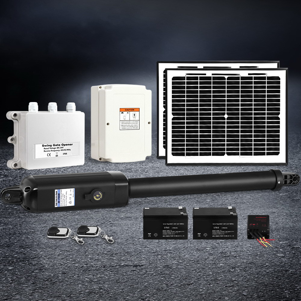LockMaster Single Swing Gate Opener 500KG 20W Solar Panel - Image 8