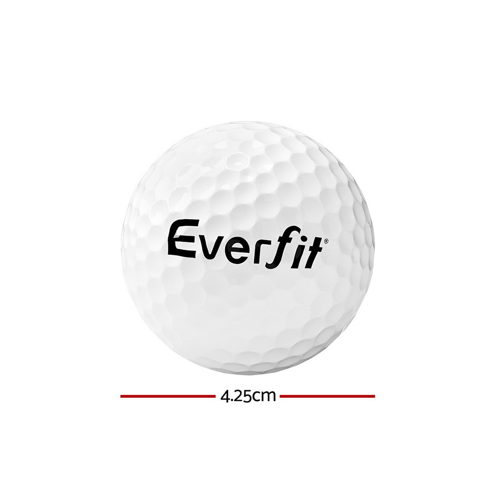 Everfit 12Pcs Golf Ball Set Reusable Distance Golf Balls Practice Training - Image 2