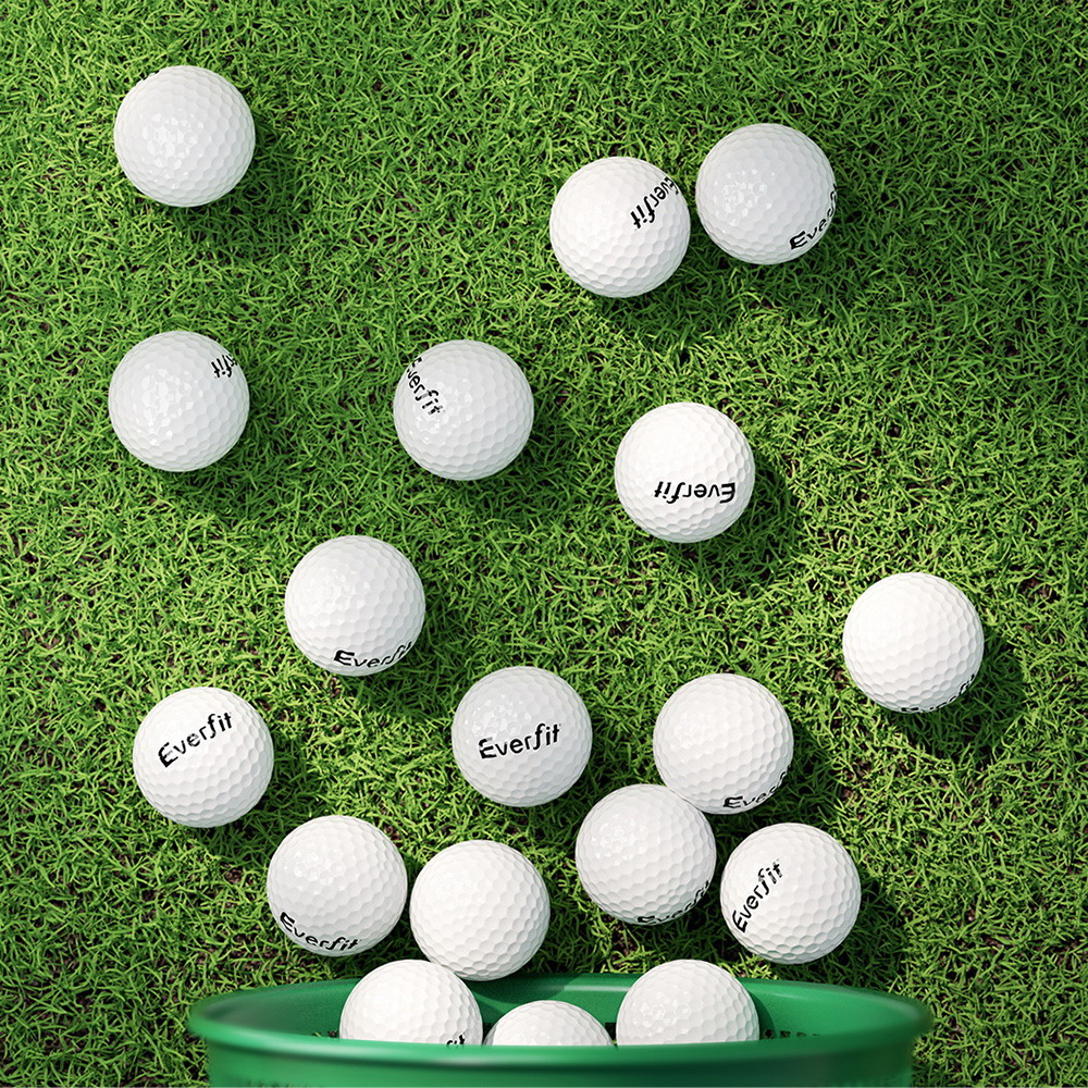 Everfit 12Pcs Golf Ball Set Reusable Distance Golf Balls Practice Training - Image 4