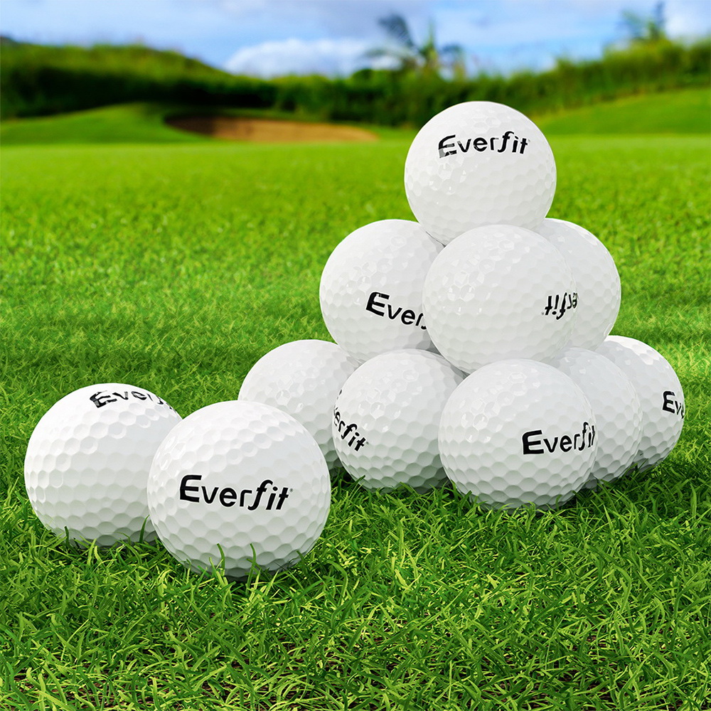 Everfit 12Pcs Golf Ball Set Reusable Distance Golf Balls Practice Training - Image 7