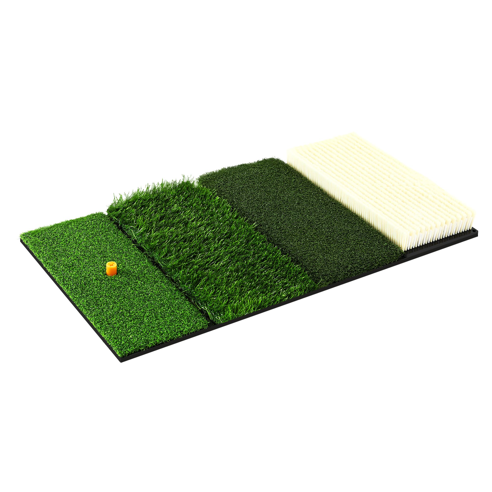 Everfit Golf Hitting Mat Practice Turf 4 in 1 Foldable Training Aid Backyard - Image 1