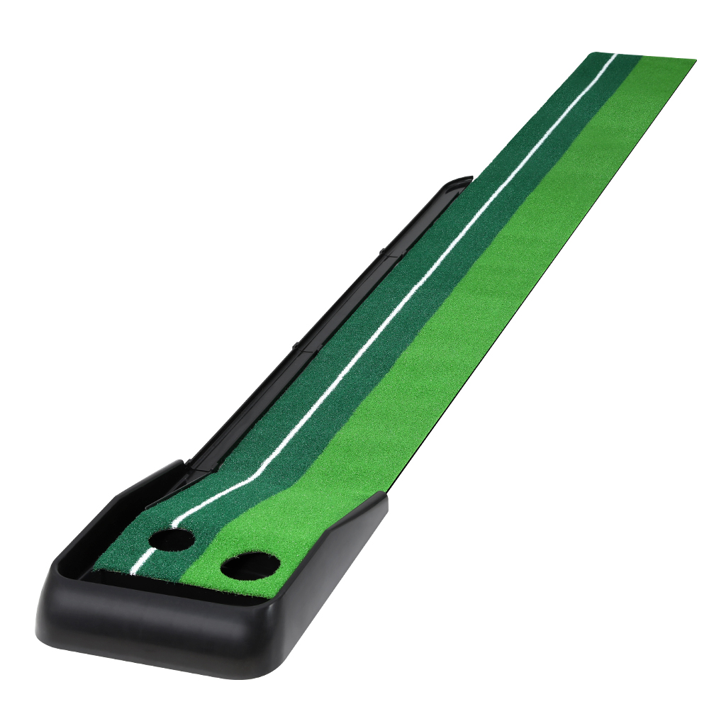 Everfit 3M Golf Putting Practice Mat Auto Return Putter Indoor Outdoor Training - Image 1