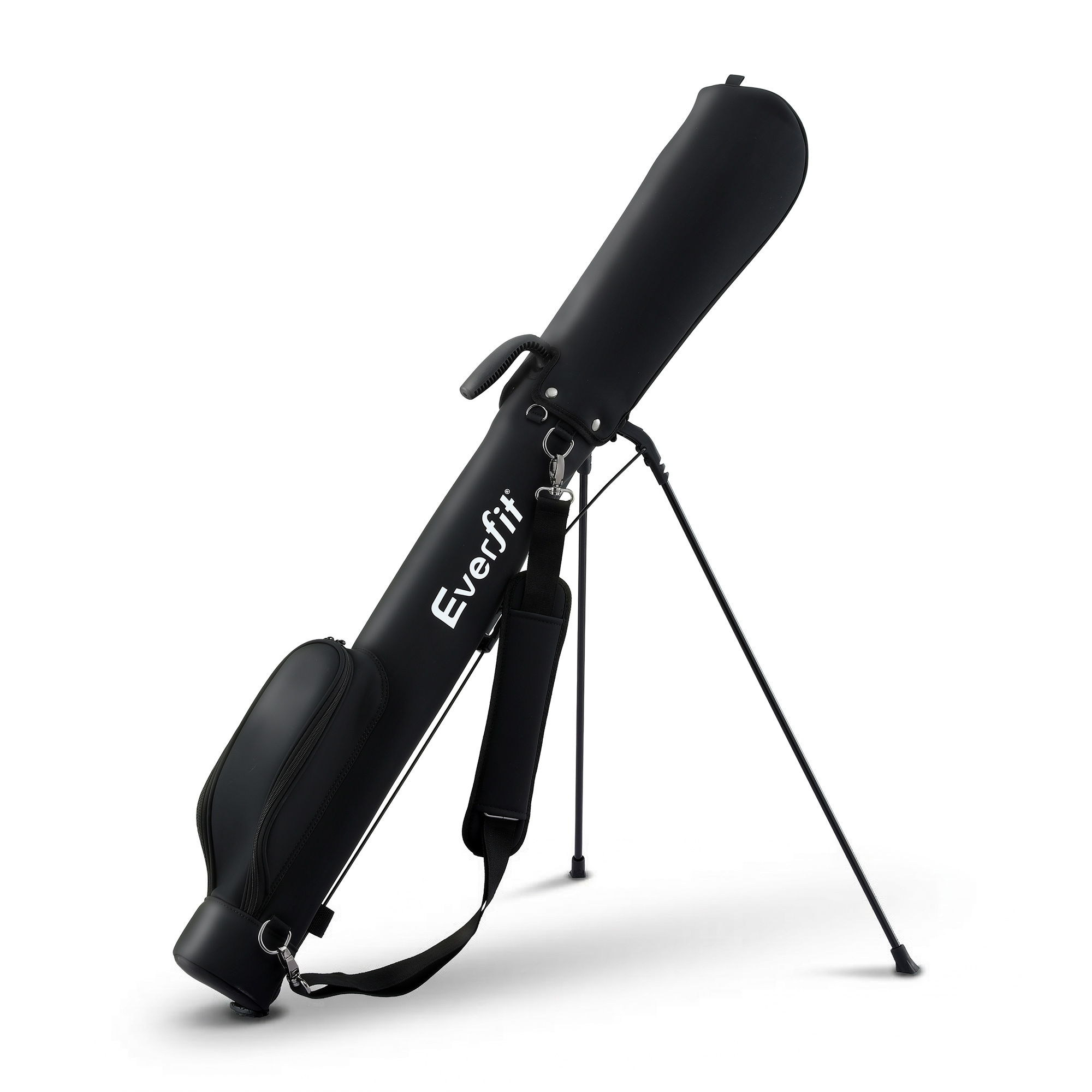 Everfit Golf Stand Bag Lightweight Sunday Pitch And Putt Bag Black - Image 1