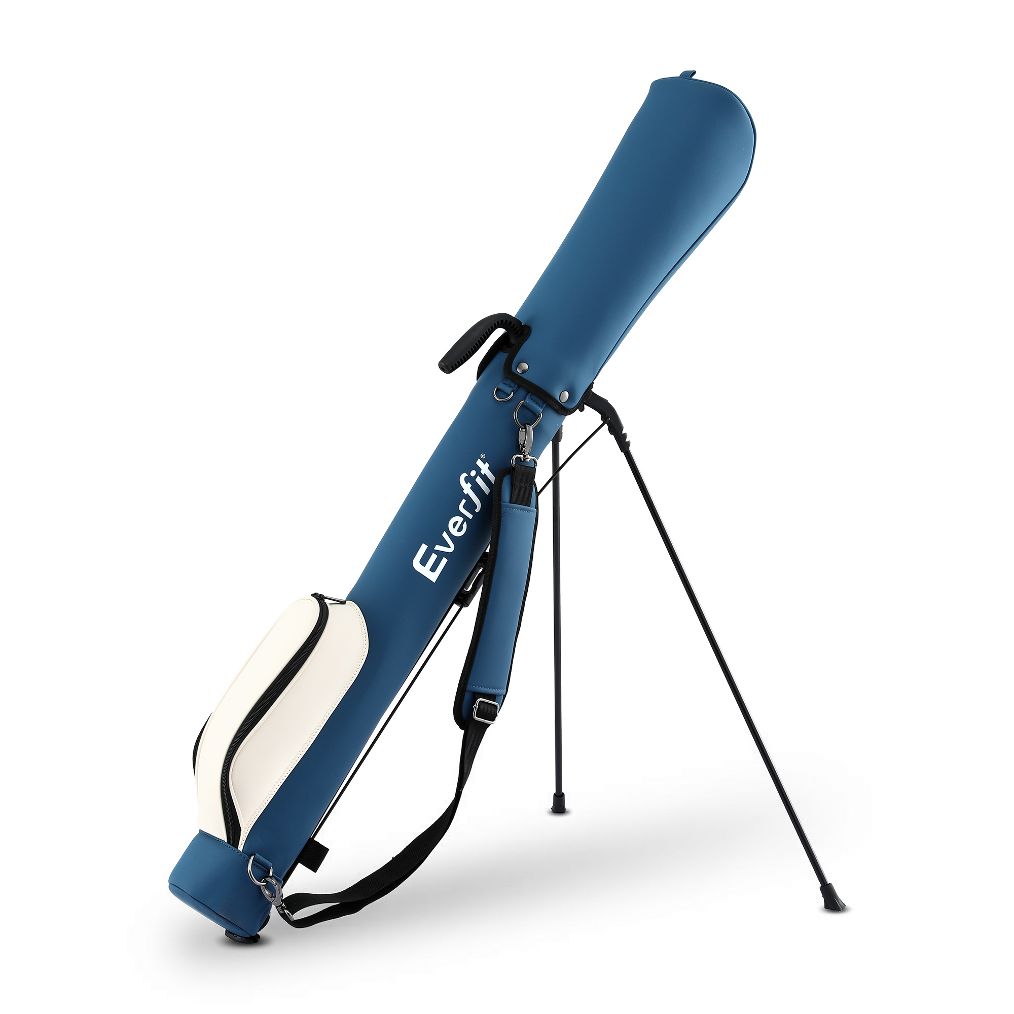 Everfit Golf Stand Bag Lightweight Sunday Pitch And Putt Bag Blue - Image 1