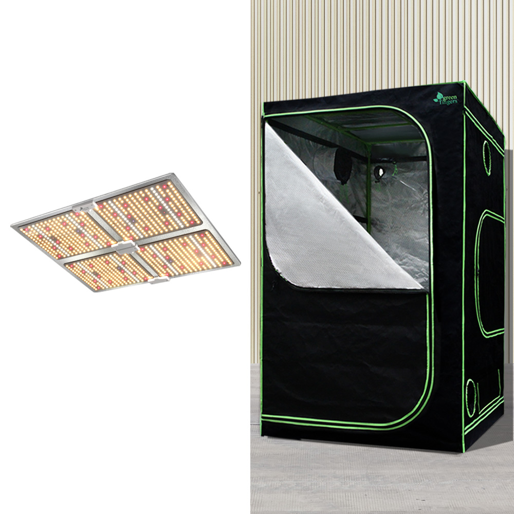 Green Fingers Grow Tent Light Kit 100x100x200CM 4500W LED Full Spectrum - Image 8