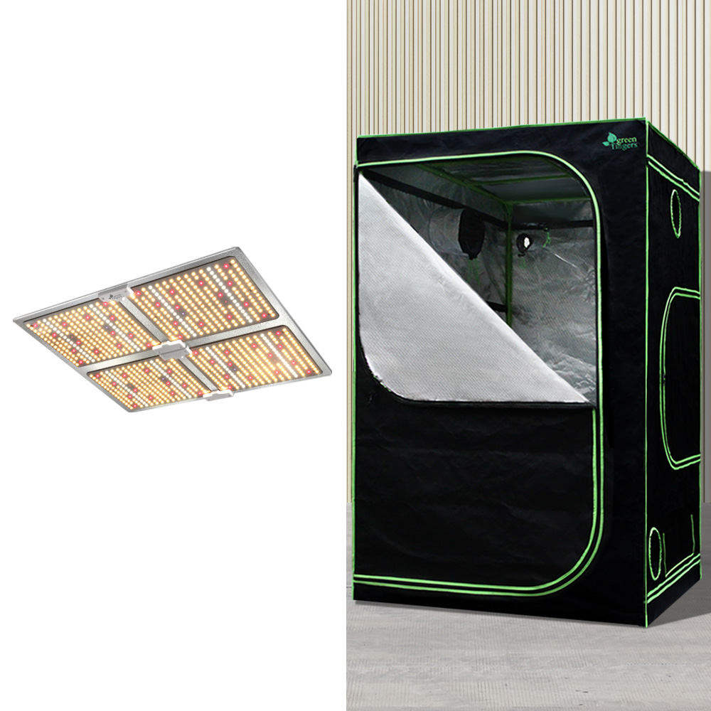 Green Fingers Grow Tent Light Kit 120x120x200CM 4500W LED Full Spectrum - Image 8