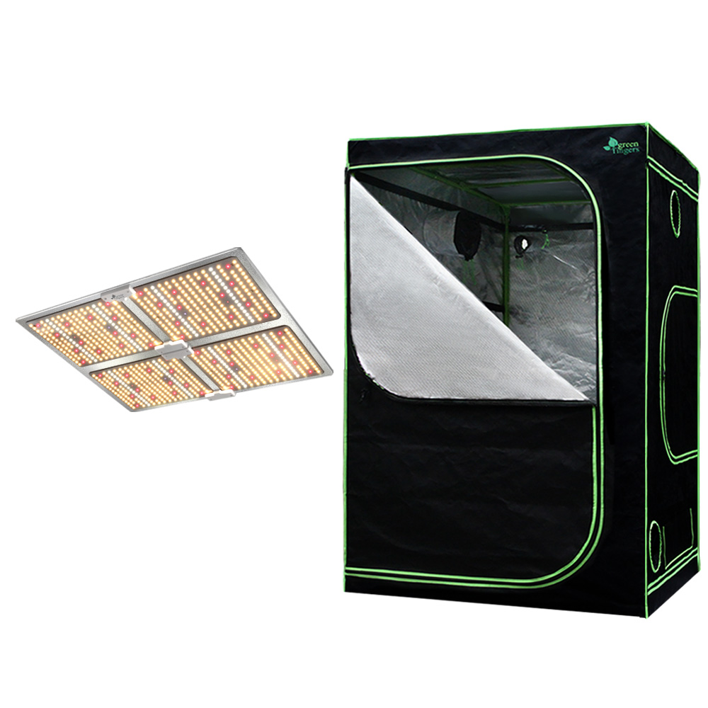 Green Fingers Grow Tent Light Kit 150x150x200CM 4500W LED Full Spectrum - Image 1