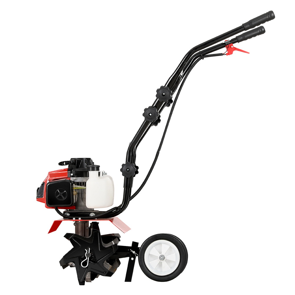 Giantz 63CC Tiller Garden Cultivator Rototiller 4 Blades Soil Plower Rotary Hoe - Image 3