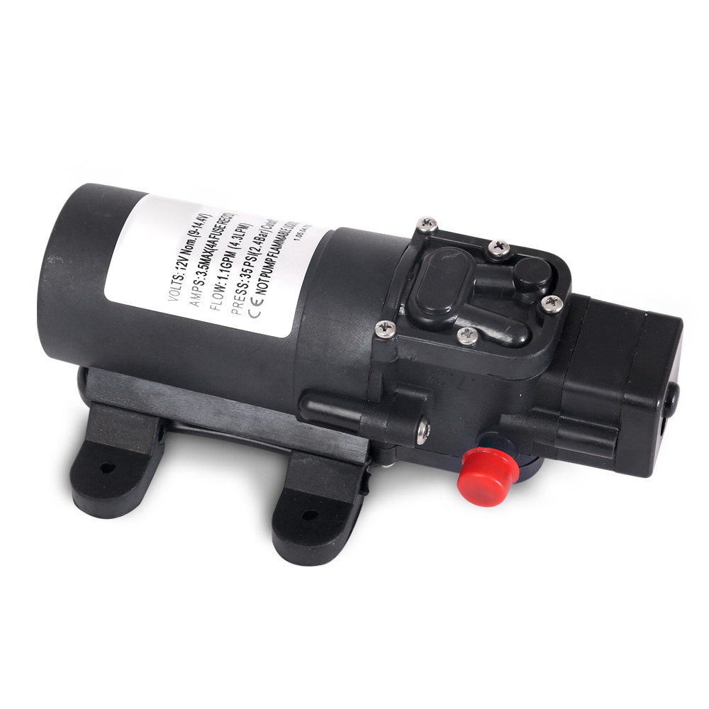 Water Pump 12V Pressure Shower 4.3L/Min - Image 1