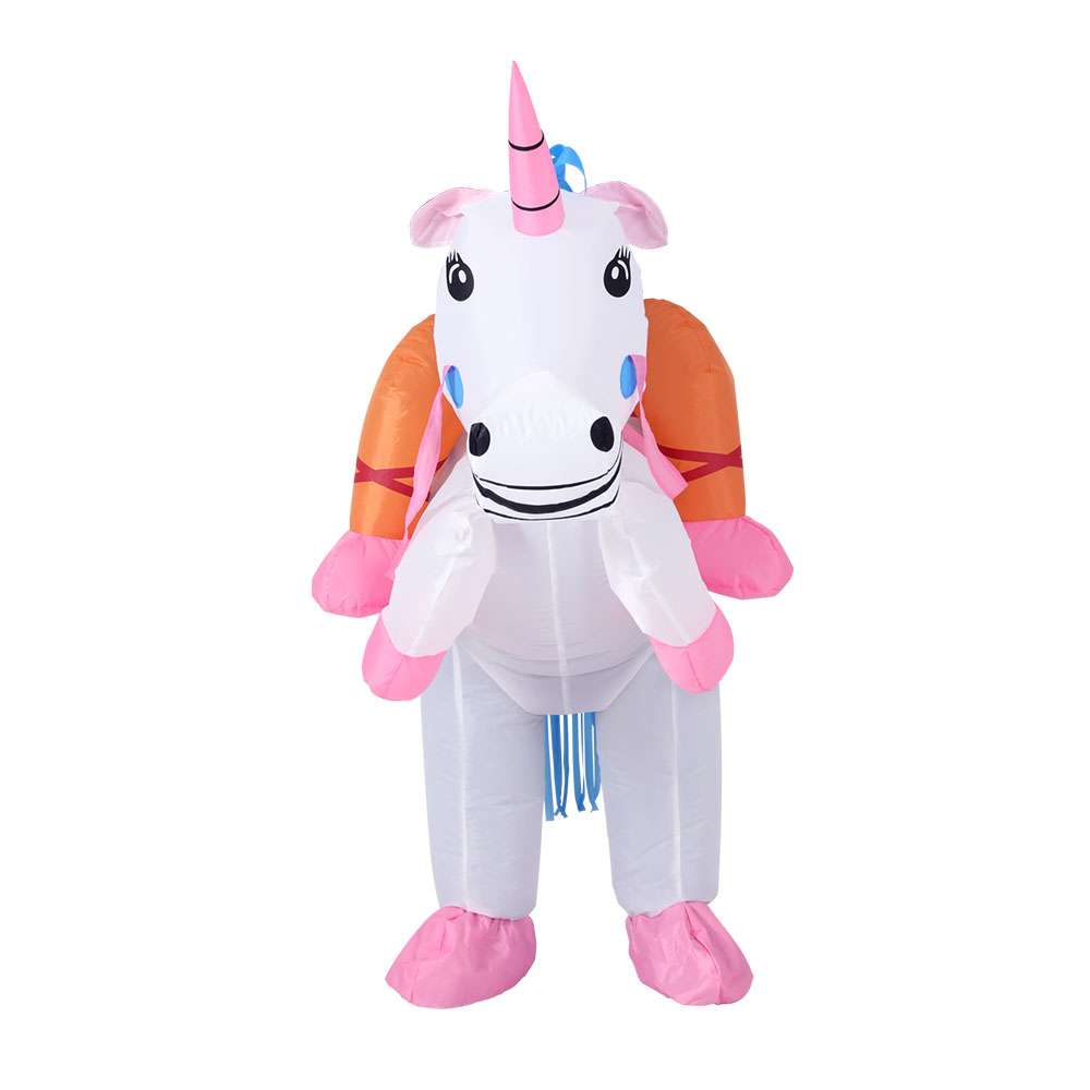 Inflatable Unicorn Costume Adult Suit Blow Up Party Fancy Dress Halloween Cosplay - Image 3