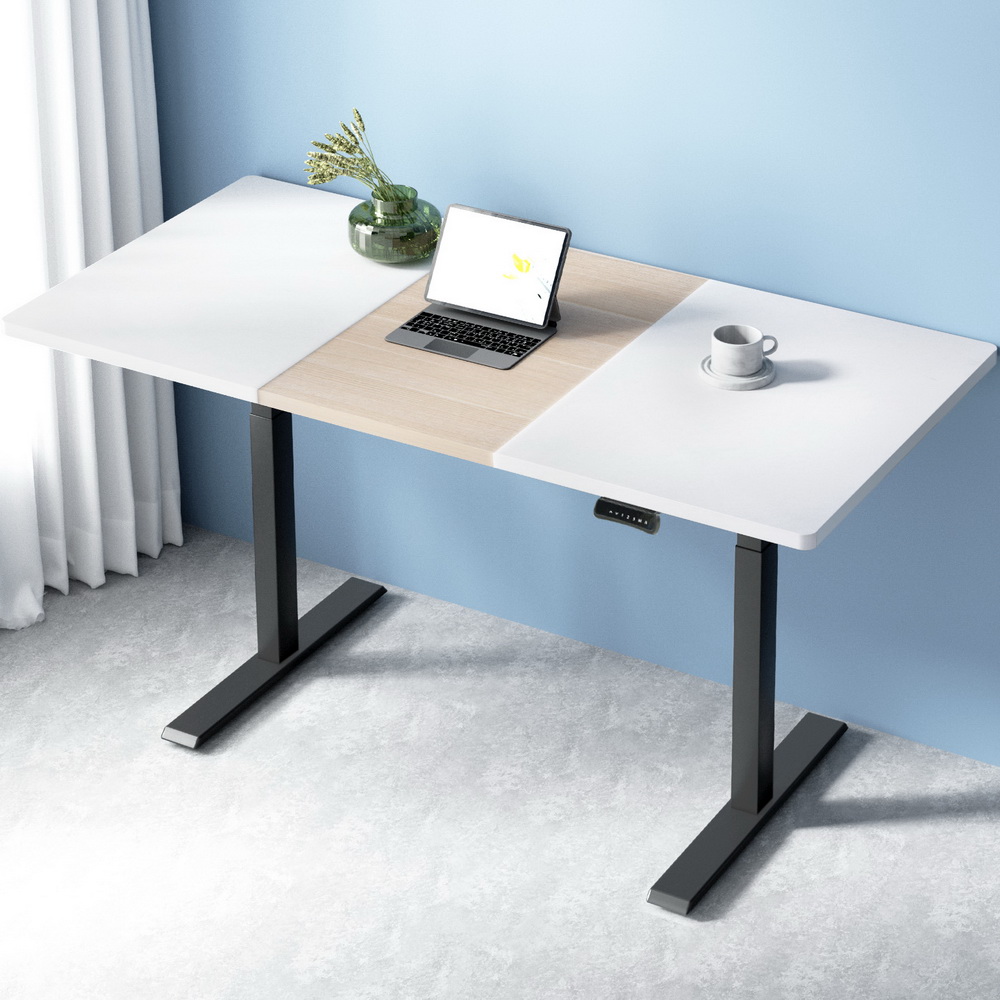 Artiss Standing Desk Motorised Electric Dual Motor 140cm - Image 1