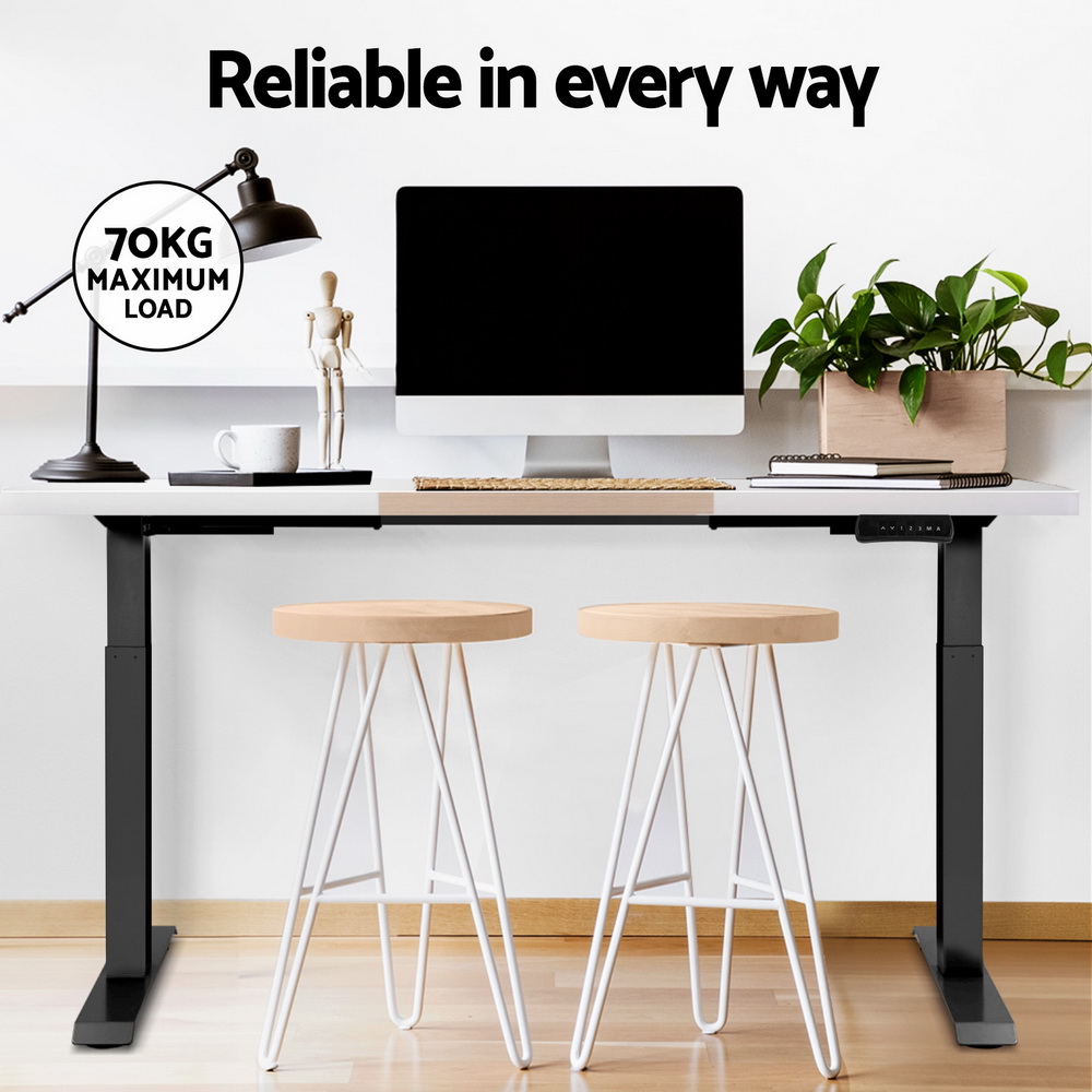Artiss Standing Desk Motorised Electric Dual Motor 140cm - Image 6