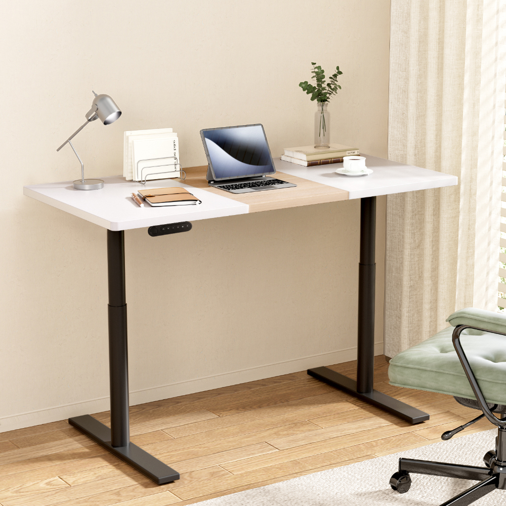 Artiss Standing Desk Motorised Electric Dual Motor 140CM - Image 1