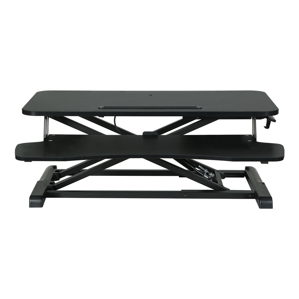 Artiss Standing Desk Riser Height Adjustable Black 80CM - Image 3