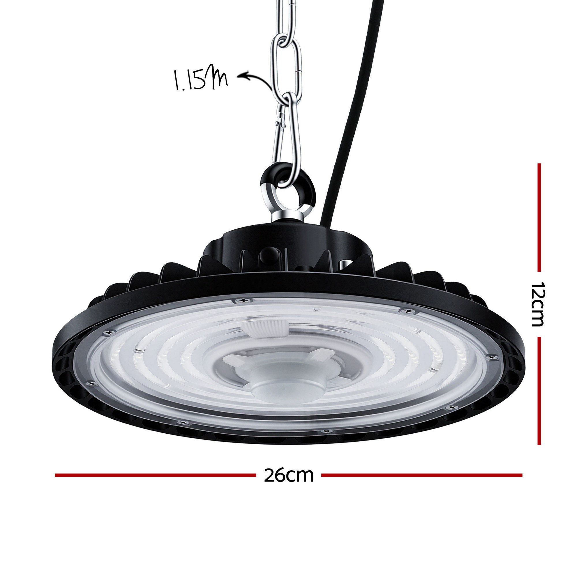 Leier 150W UFO LED High Bay Light Motion Sensor - Image 2