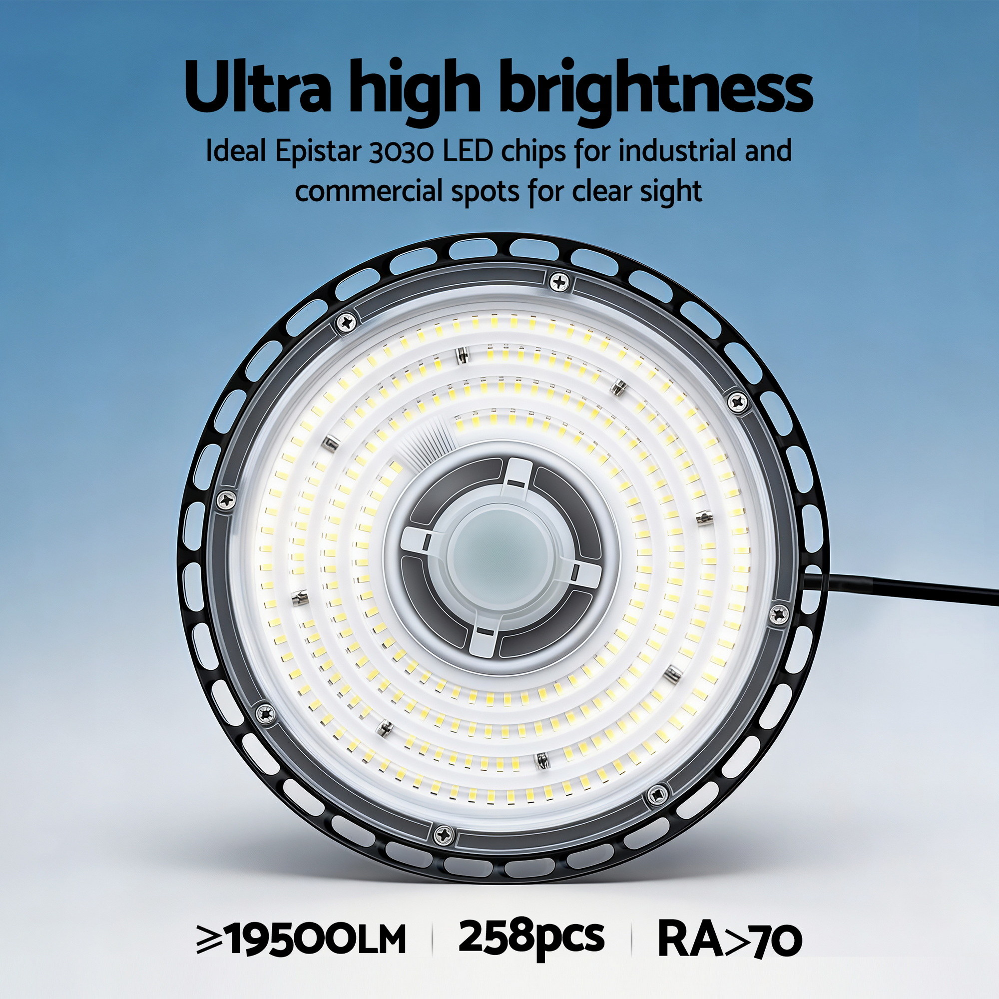 Leier 150W UFO LED High Bay Light Motion Sensor - Image 4