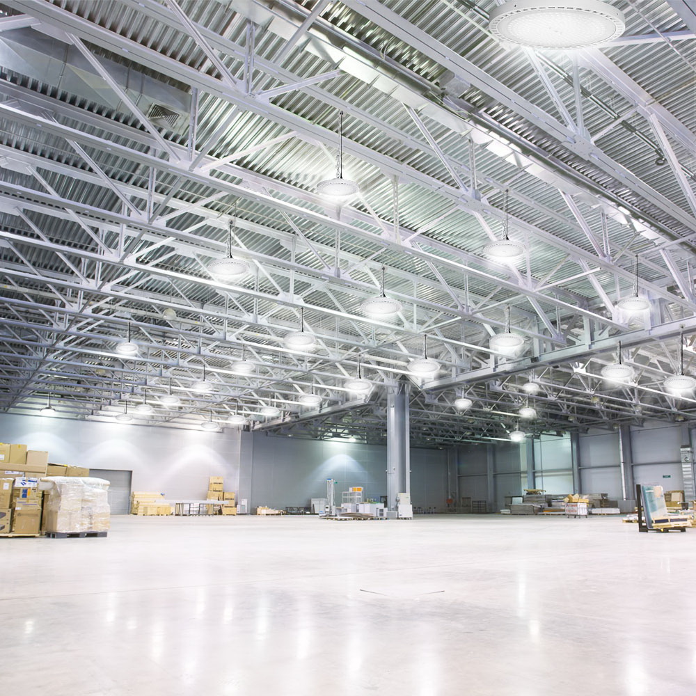 Leier LED High Bay Lights 200W UFO Industrial Shed Warehouse Factory Lamp White - Image 8