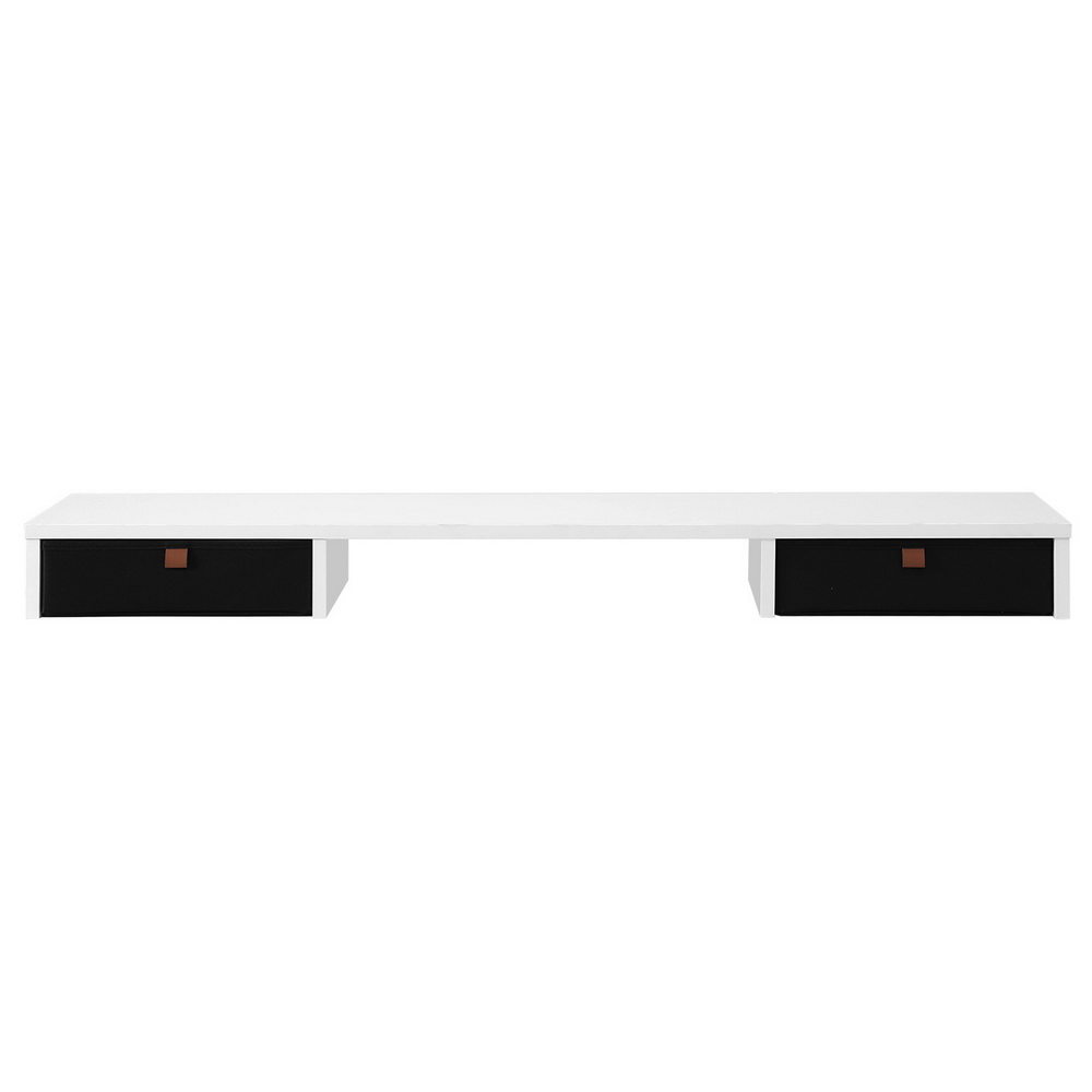 Artiss Standing Desk Desktop Storage Rack Shelf Removable Bookshelf Drawer 120cm - Image 3