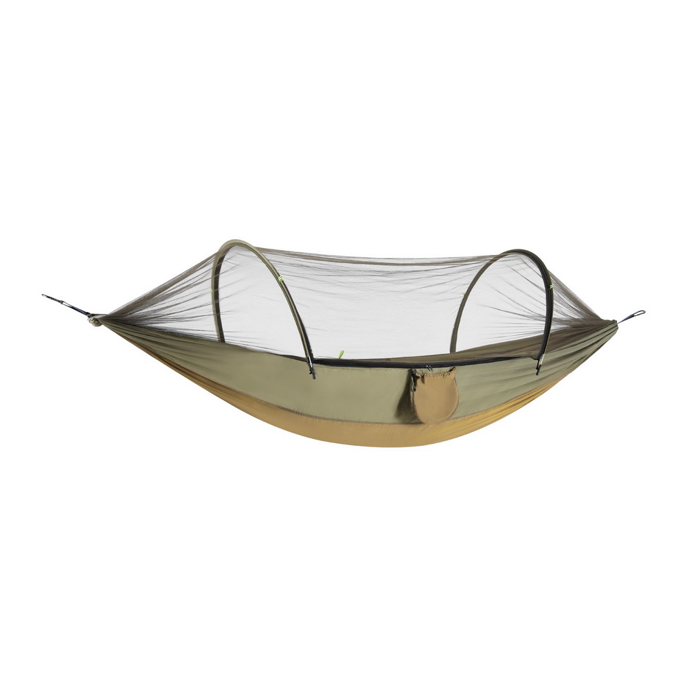 Gardeon Hammock Chair Metal Stand Outdoor Furniture Black - Image 1