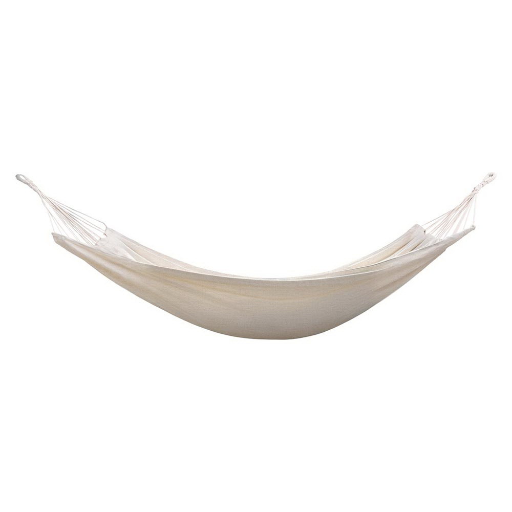 Gardeon Hammock Bed w/ Travel Bag Outdoor Lounge Chair Cream - Image 3