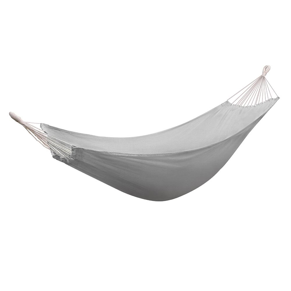 Gardeon Hammock Bed w/ Travel Bag Outdoor Lounge Chair Grey - Image 1