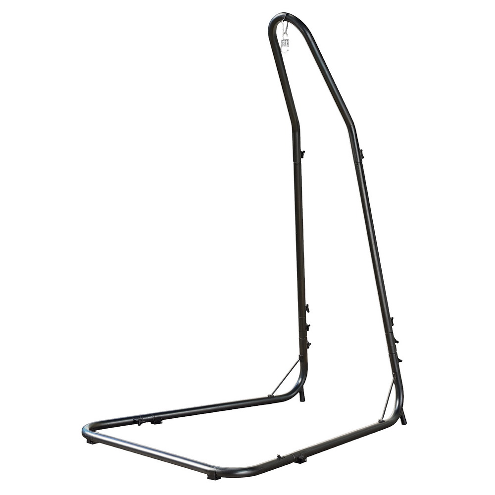 Gardeon Hammock Chair Stand Heavy Duty Steel Frame Black - Image 1