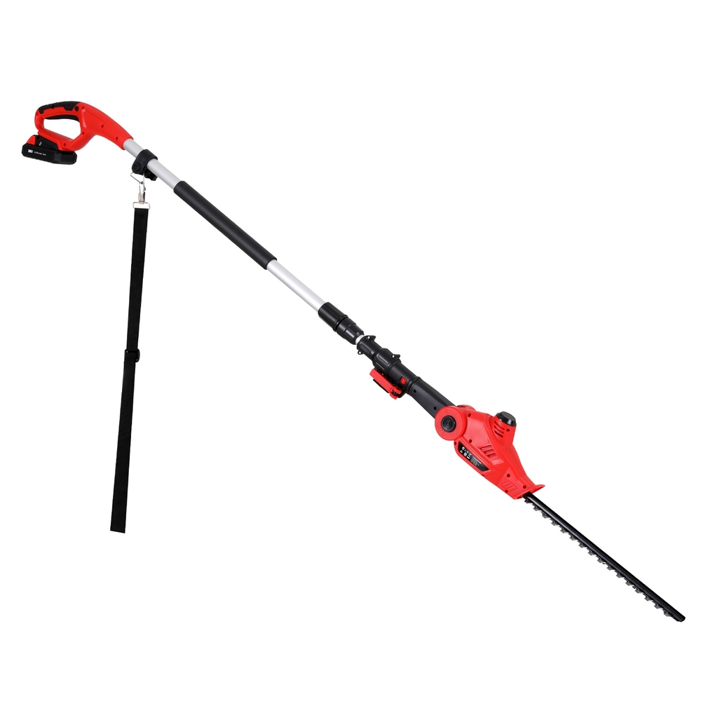 Giantz Cordless Pole Hedge Trimmer Garden Pruner Electric Cutter - Image 1