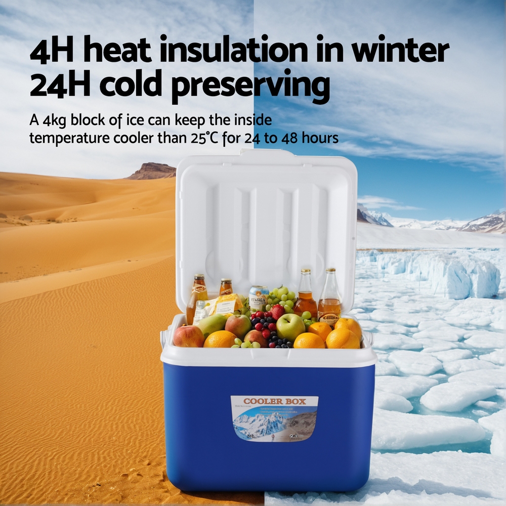 Glacio 26L Portable Ice Cooler Box Camping Fridge - Image 6