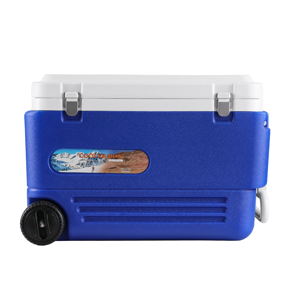 Glacio 60L Portable Ice Cooler Box With Wheels Camping Fridge - Image 3