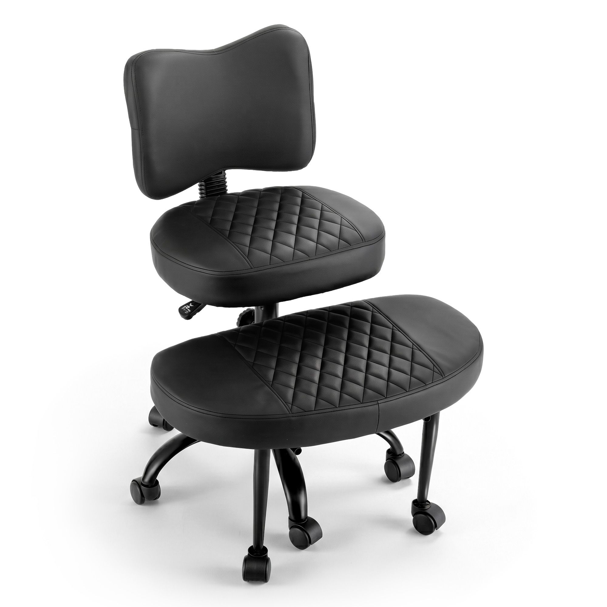 Artiss Cross Legged Kneeling Chair Adjustable Meditation Ergonomic Office Seat - Image 1