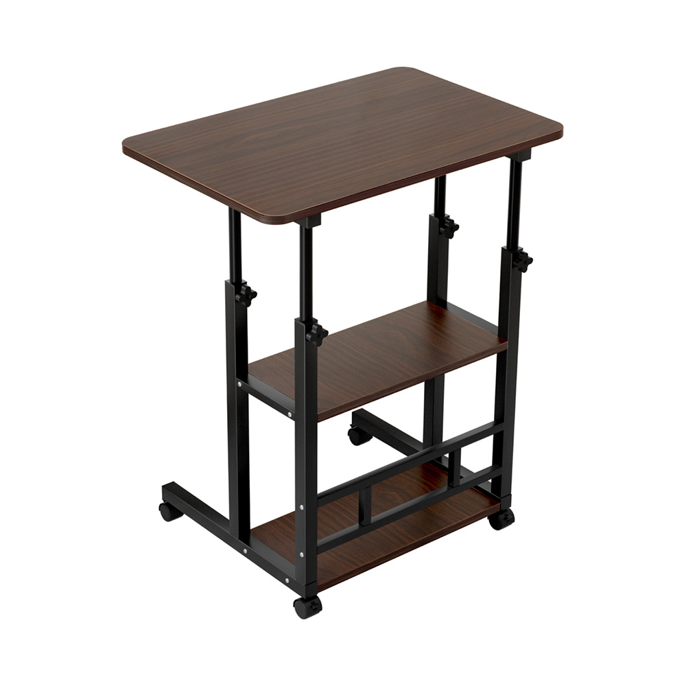 Artiss Laptop Desk Height Adjustable Mobile Workstation Computer Desks 60CM - Image 1