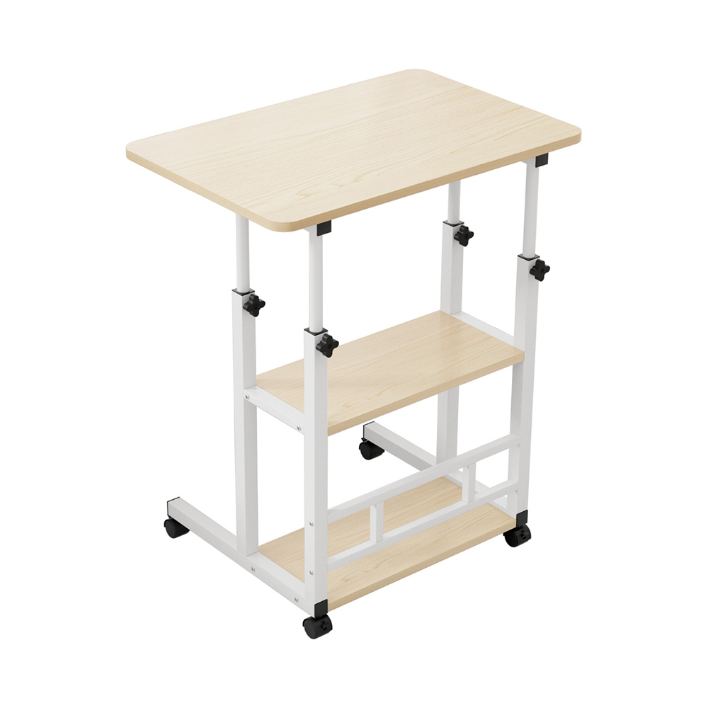 Artiss Laptop Desk Height Adjustable Mobile Workstation Computer Desks 60CM - Image 1
