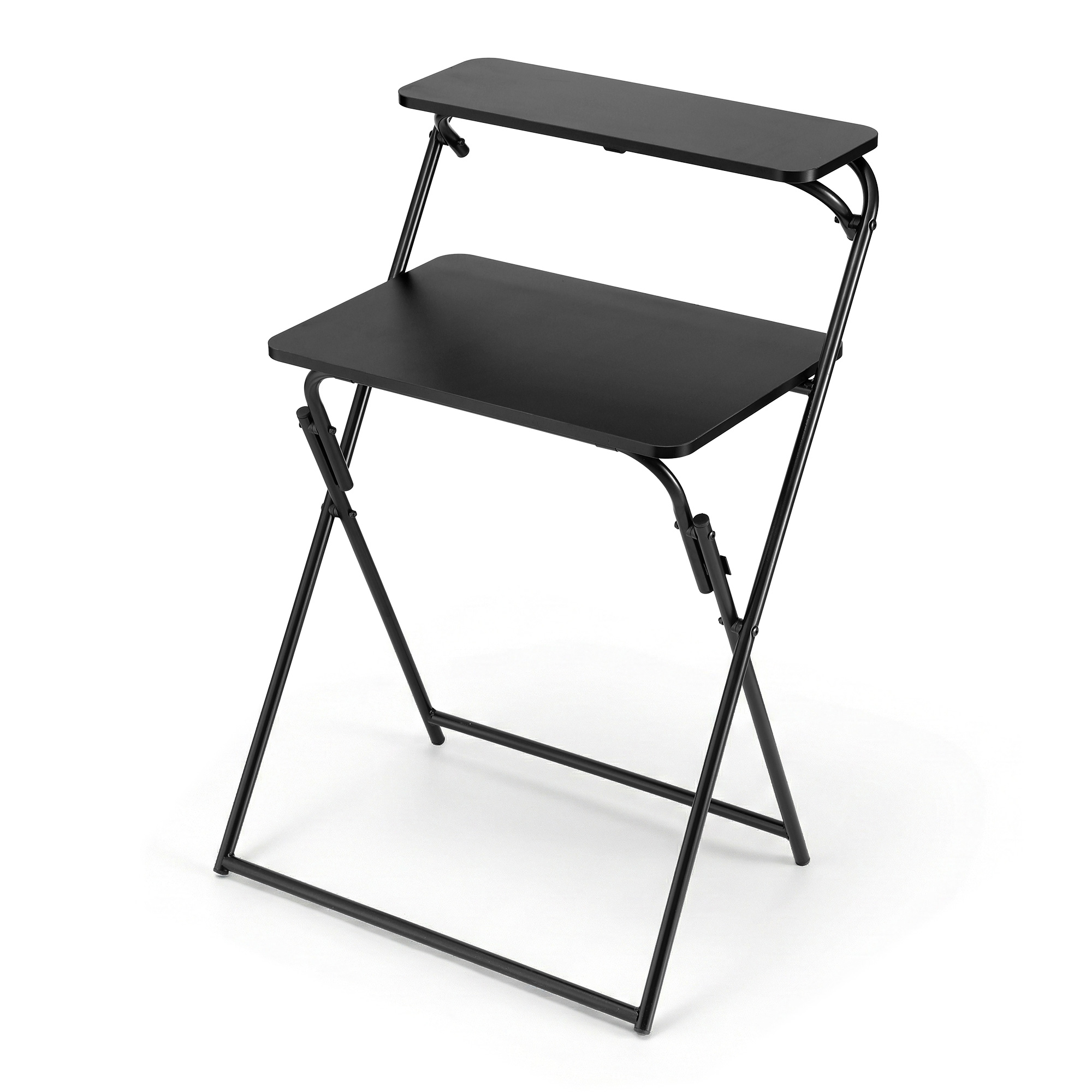 Artiss Laptop Desk Foldable Study Desk Home Office Black - Image 1
