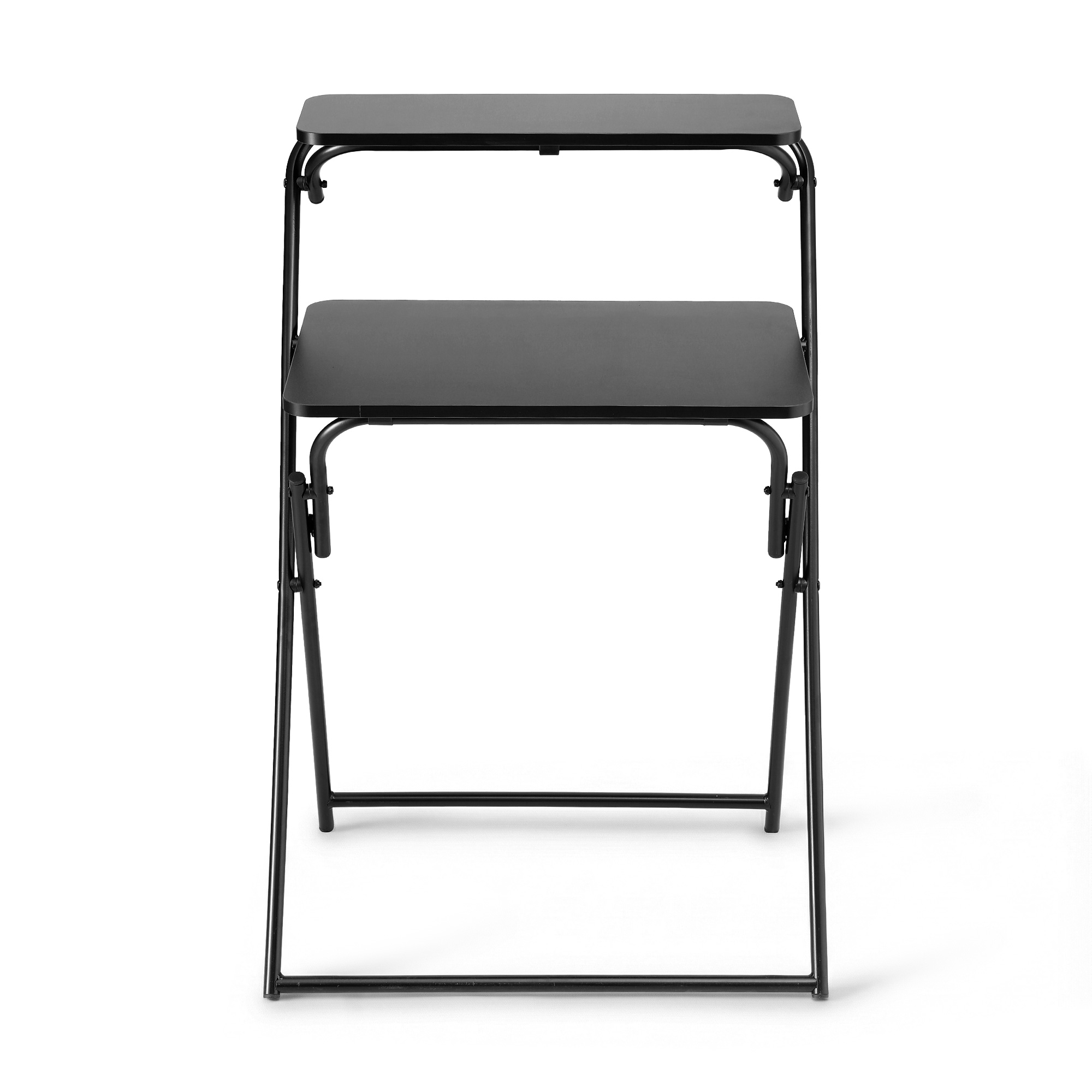 Artiss Laptop Desk Foldable Study Desk Home Office Black - Image 3