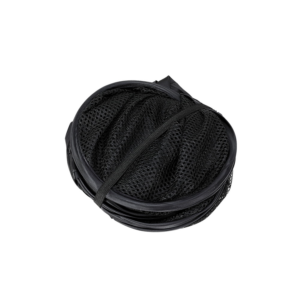 Artiss 2X Laundry Basket Hamper Foldable Black - Image 3