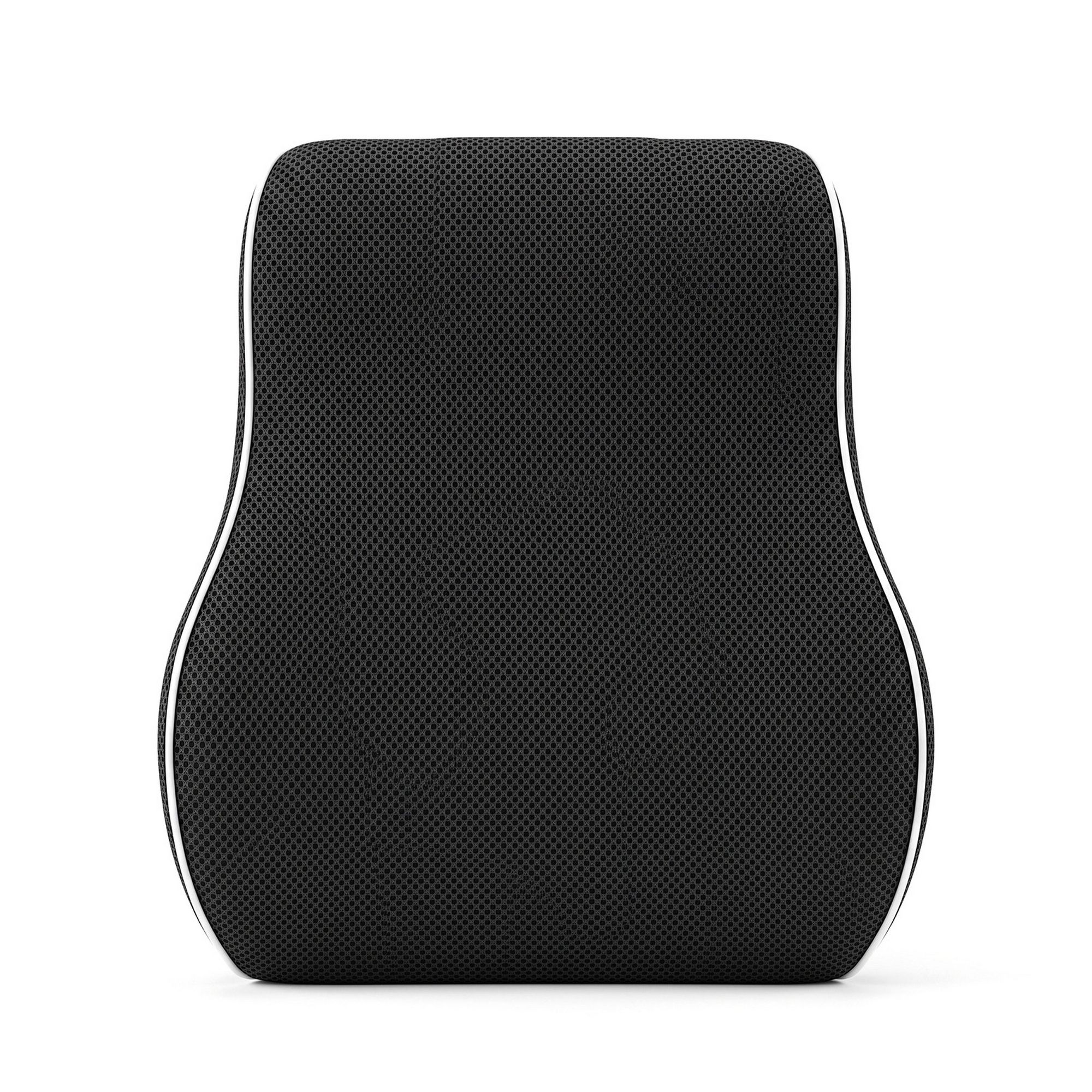 Artiss Ergonomic Lumbar Support Cushion for Office Chair and Car Memory Foam Lumbar Pillow for Back, Breathable Back Support Pillow with Adjustable Straps for Office Gaming Car Home - Image 3