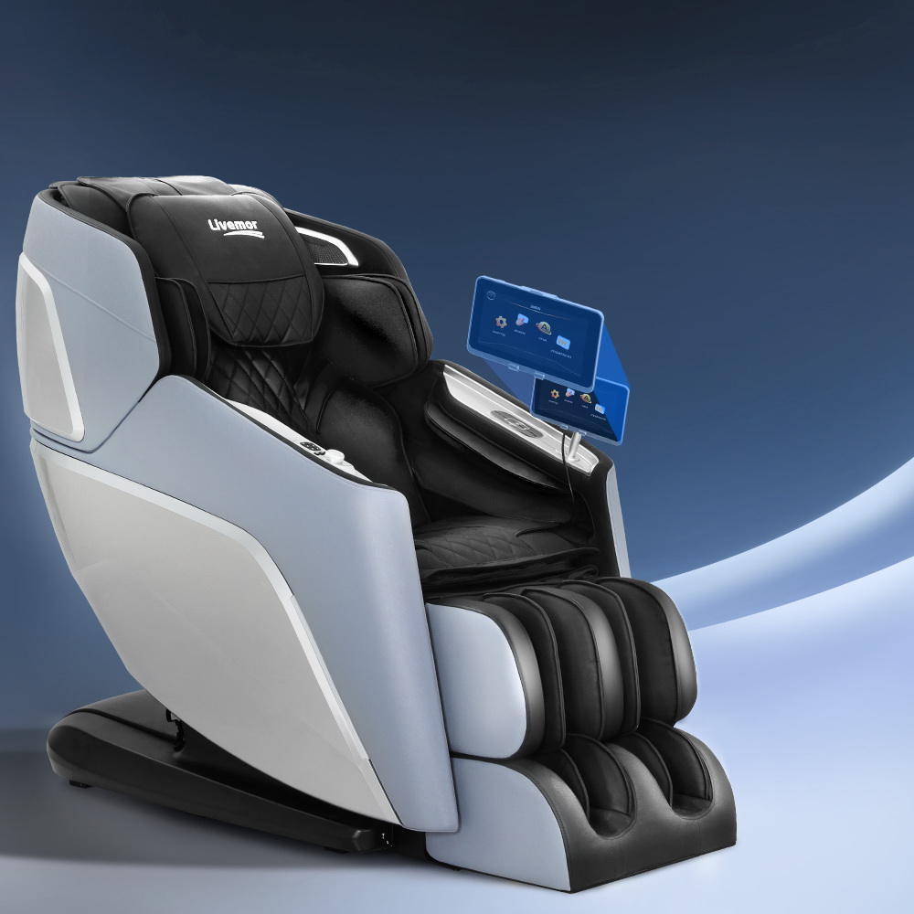 Livemor 4D Massage Chair Electric Recliner Home Massager Garin - Image 1