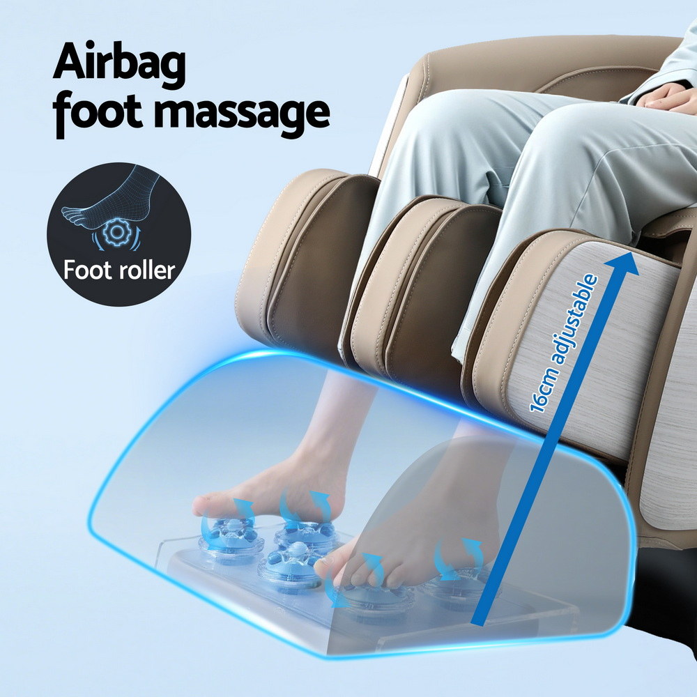 Livemor Massage Chair Electric Recliner Home Massager 3D OLIN - Image 8
