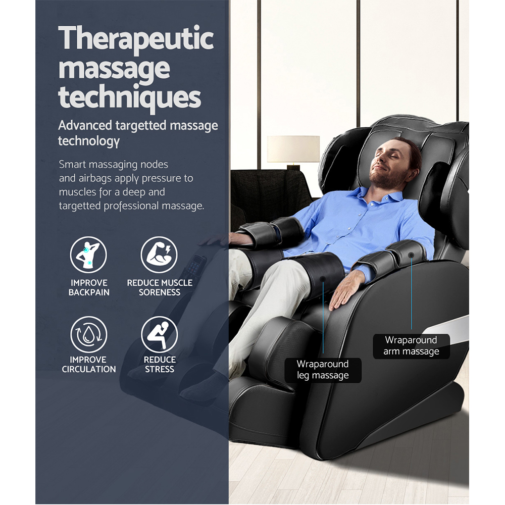 Livemor Massage Chair Electric Recliner 22 Nodes Massager Belmue - Image 5