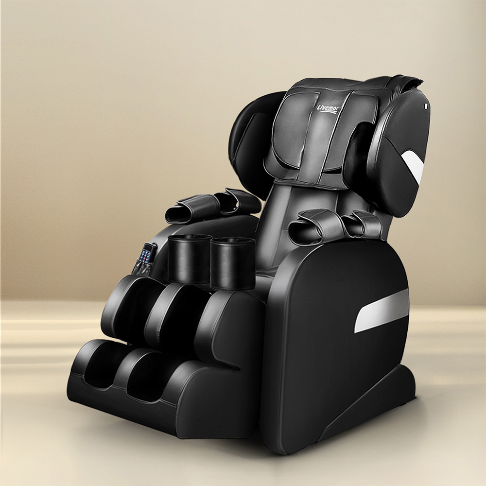 Livemor Massage Chair Electric Recliner 22 Nodes Massager Belmue - Image 8